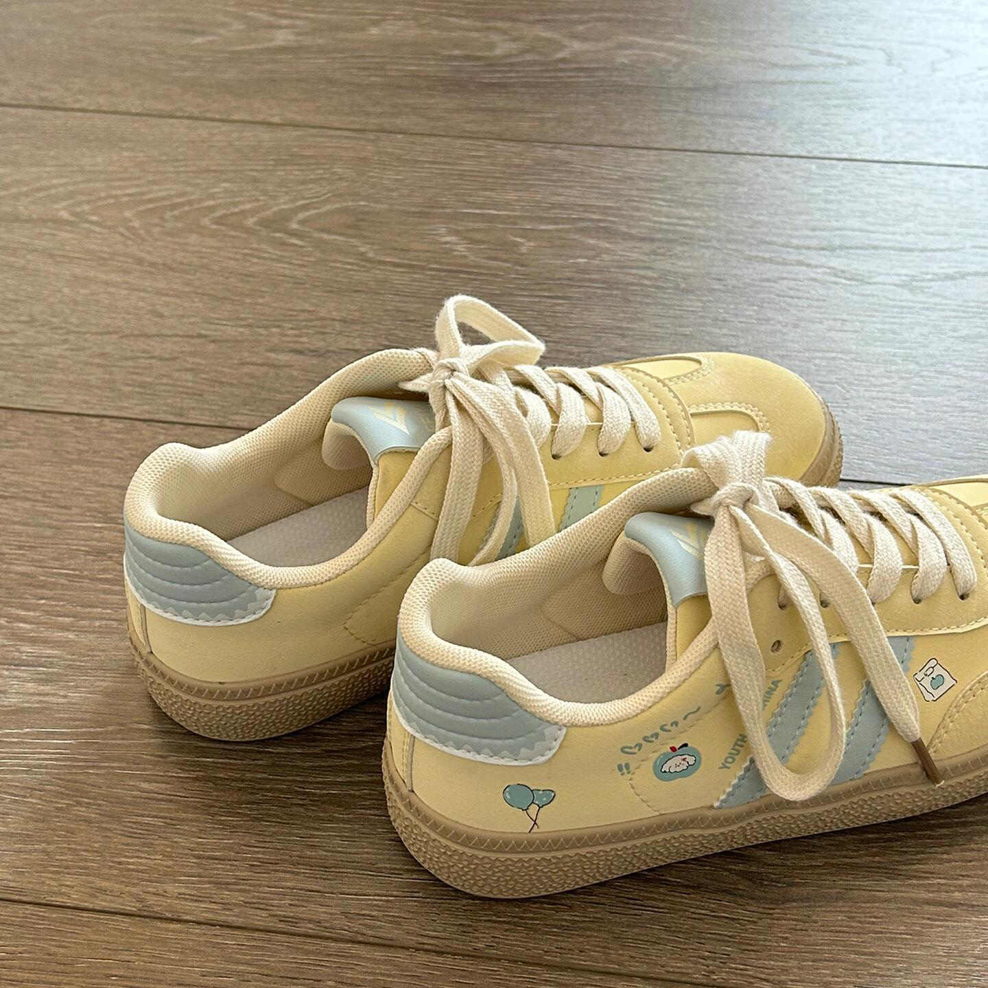 Cute And Foul Moral Training Shoes, Too Milk