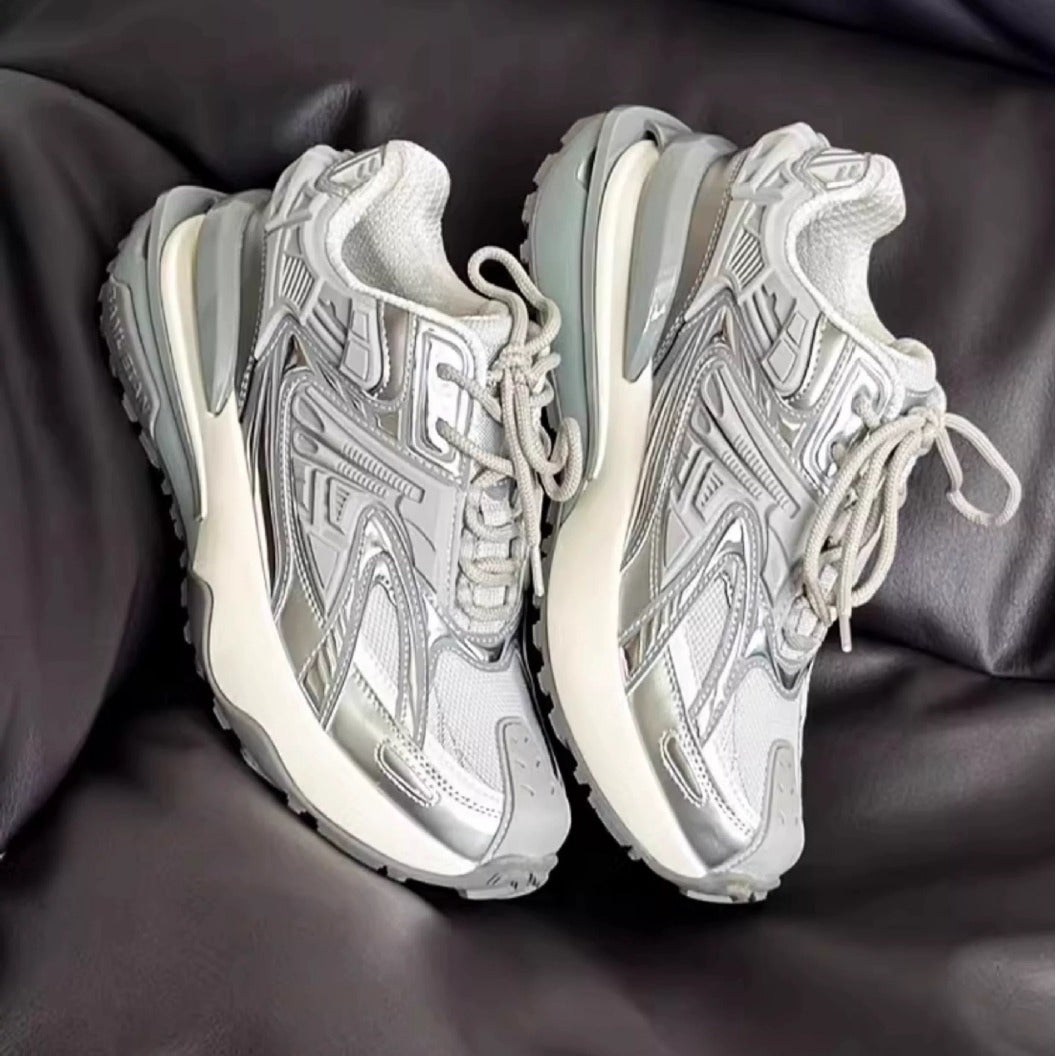 Couple Breathable Mecha Mesh Sneaker