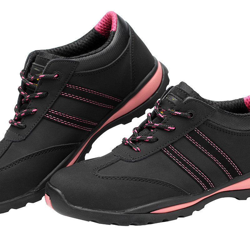 Women's Steel Ladle Head Genuine Leather Welding Electrician Shoes