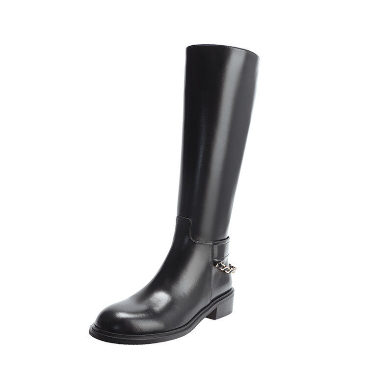 But Knee High Leather Black Ankle Boots