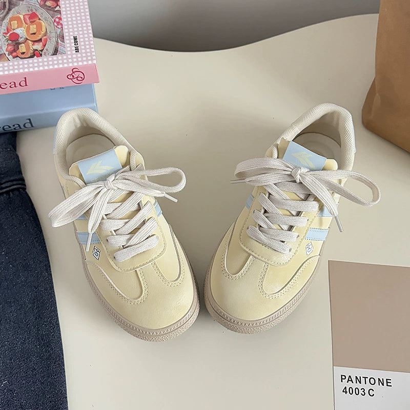 Cute And Foul Moral Training Shoes, Too Milk
