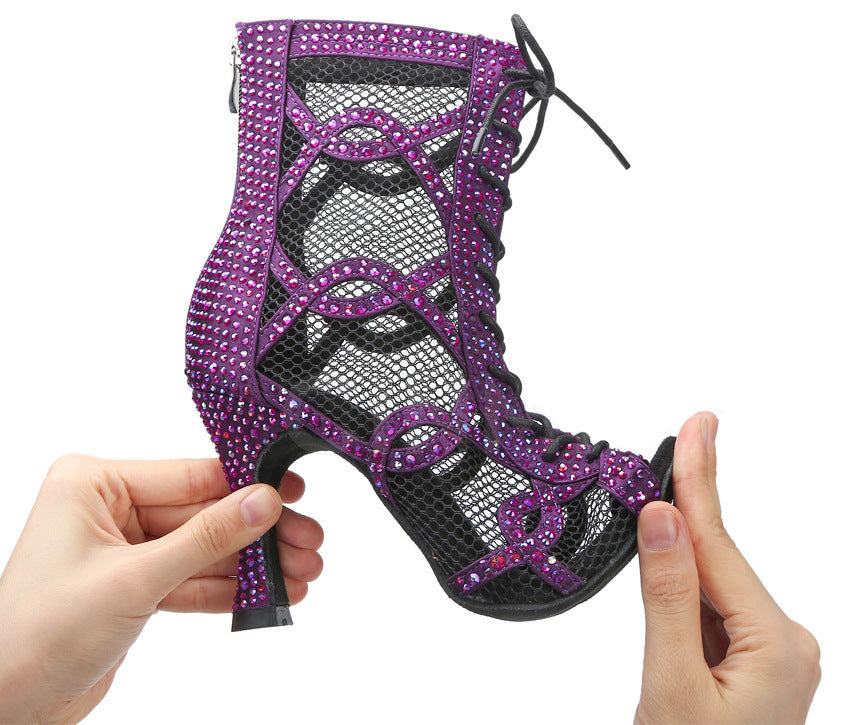 Fish Mouth Encrusted Cooling Boots