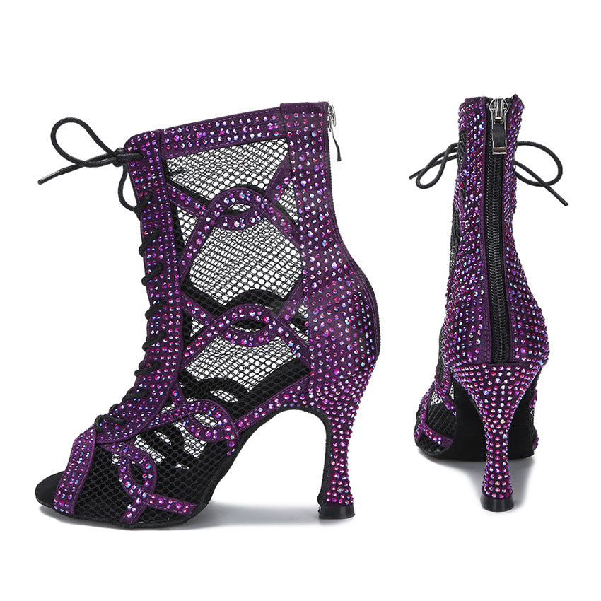Fish Mouth Encrusted Cooling Boots