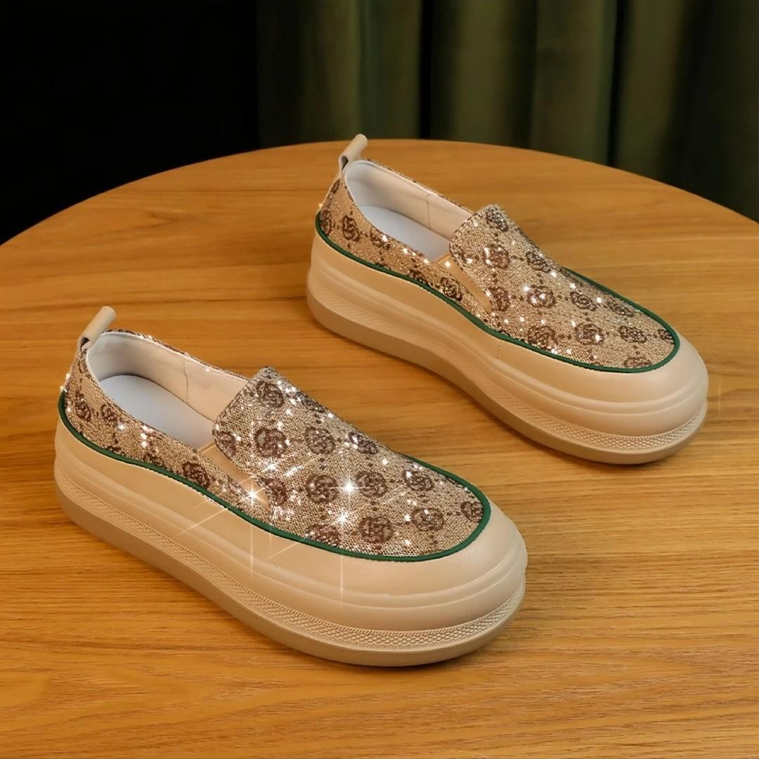 Women's Breathable Fashionable Thick Bottom Hundred Single Shoes