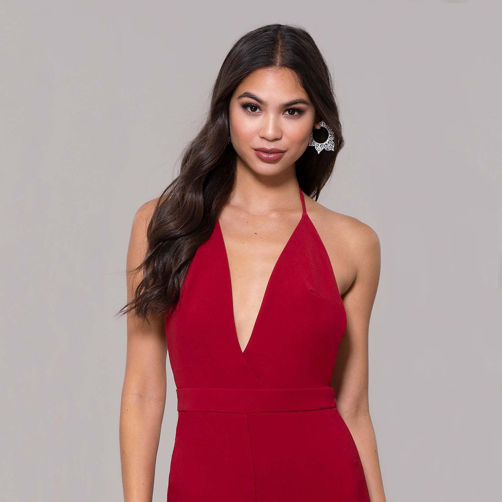 Backless Jumpsuit Spring Summer Women Clothing Strap Backless Jumpsuit Women Jumpsuit