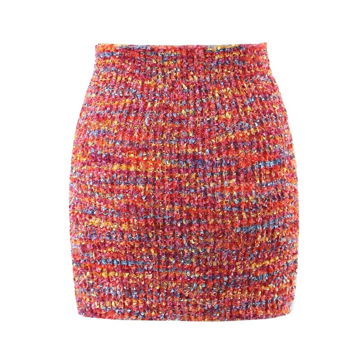 Suéter corto sexy de una sola botonadura con cuello en V y manga larga para mujer