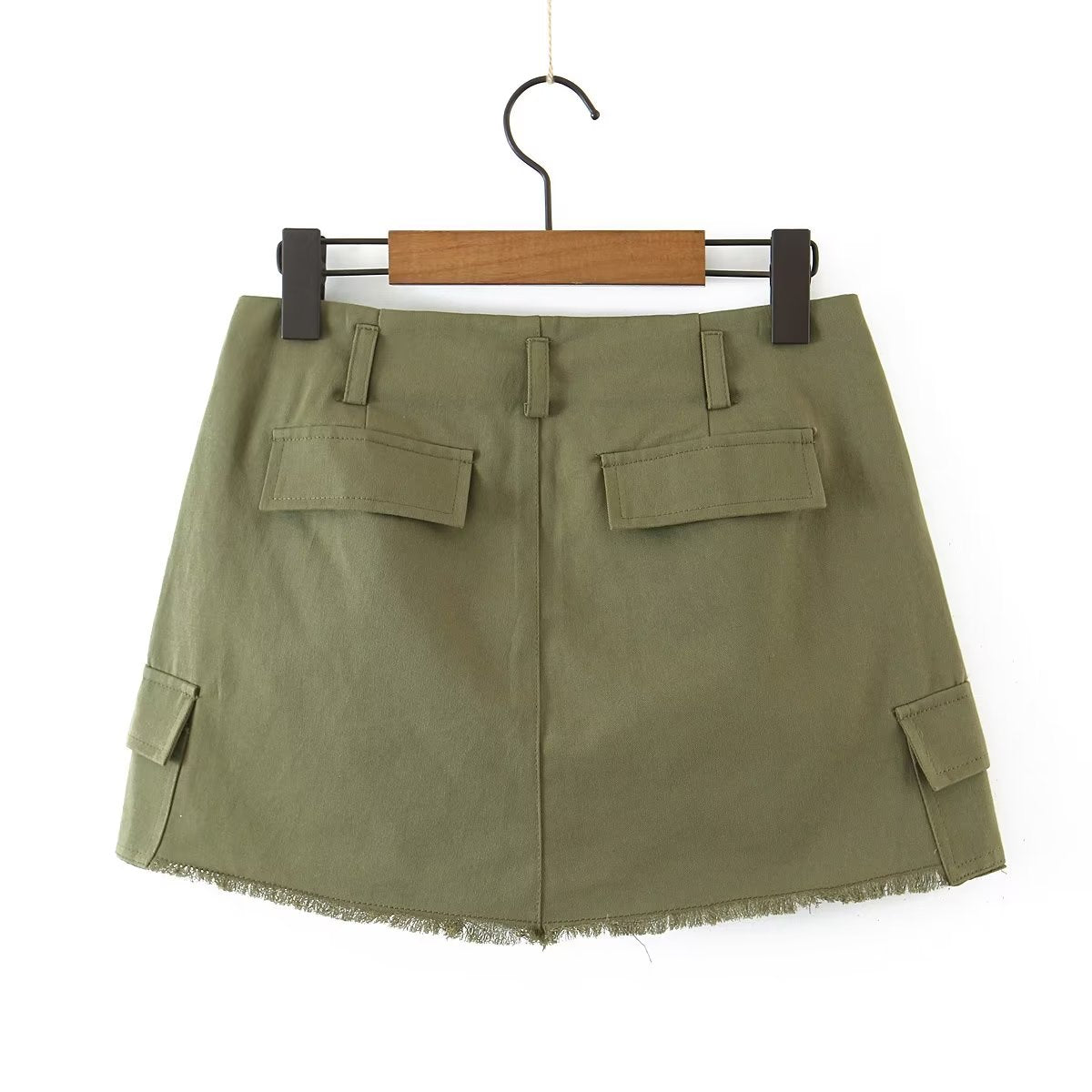 Falda de tubo ajustada, sexy, retro, antiexposición, de cintura alta, para mujer, ropa de trabajo, falda deshilachada