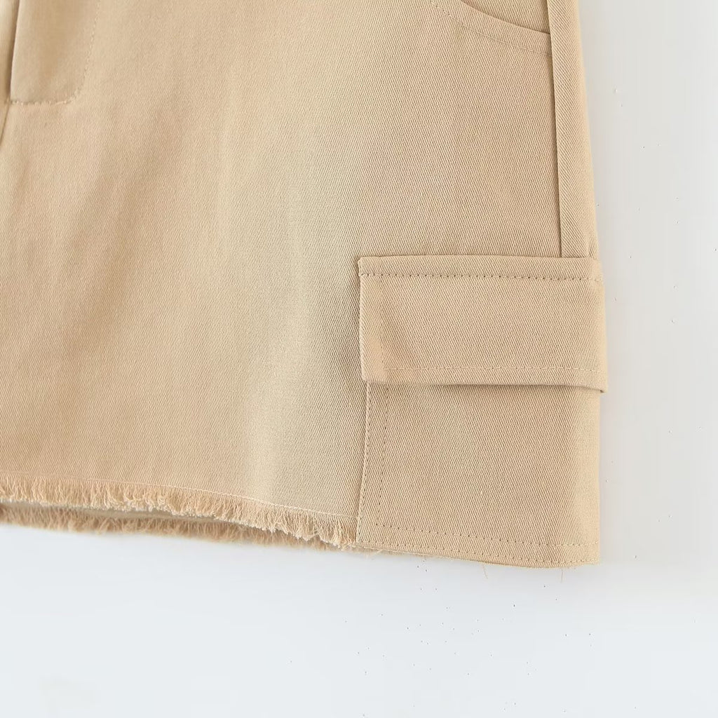 Falda de tubo ajustada, sexy, retro, antiexposición, de cintura alta, para mujer, ropa de trabajo, falda deshilachada