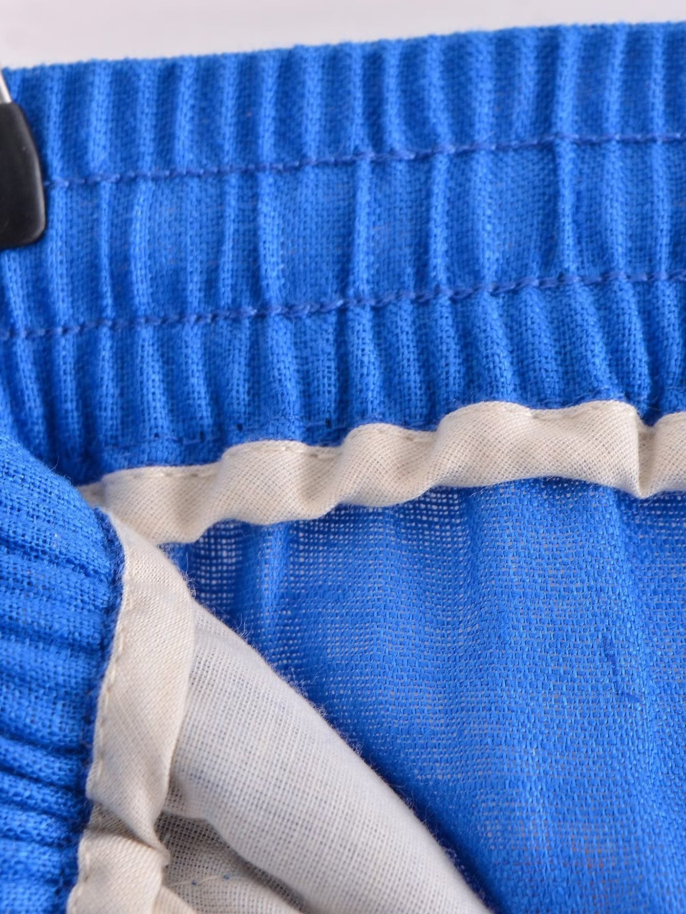 Spring Summer Women Straight Loose Casual Pants Stretch High Waist Linen Trousers