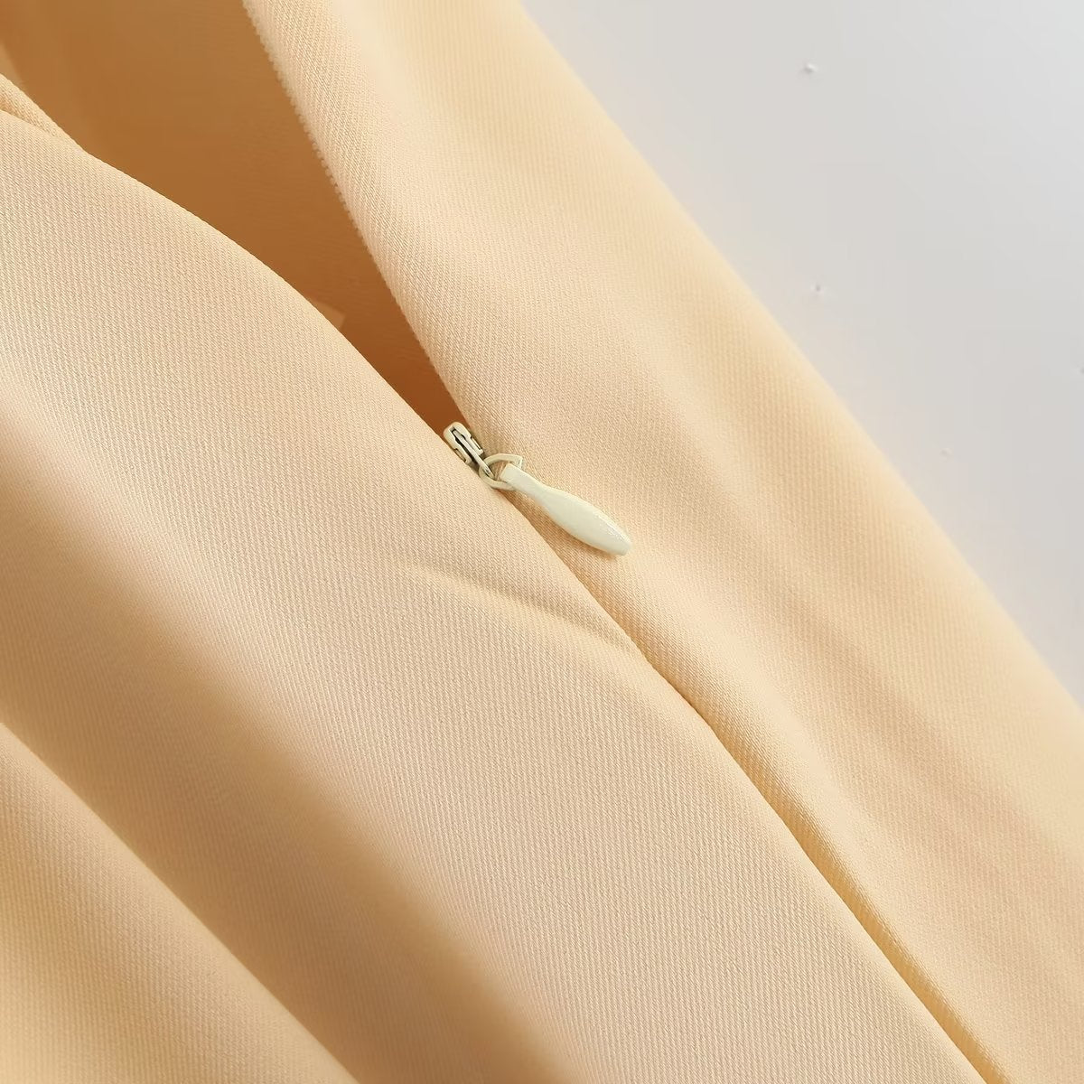 Autumn Casual Mopping Work Pant Retro High Waist Ruched Loose Slimming Drooping Straight Pants Women