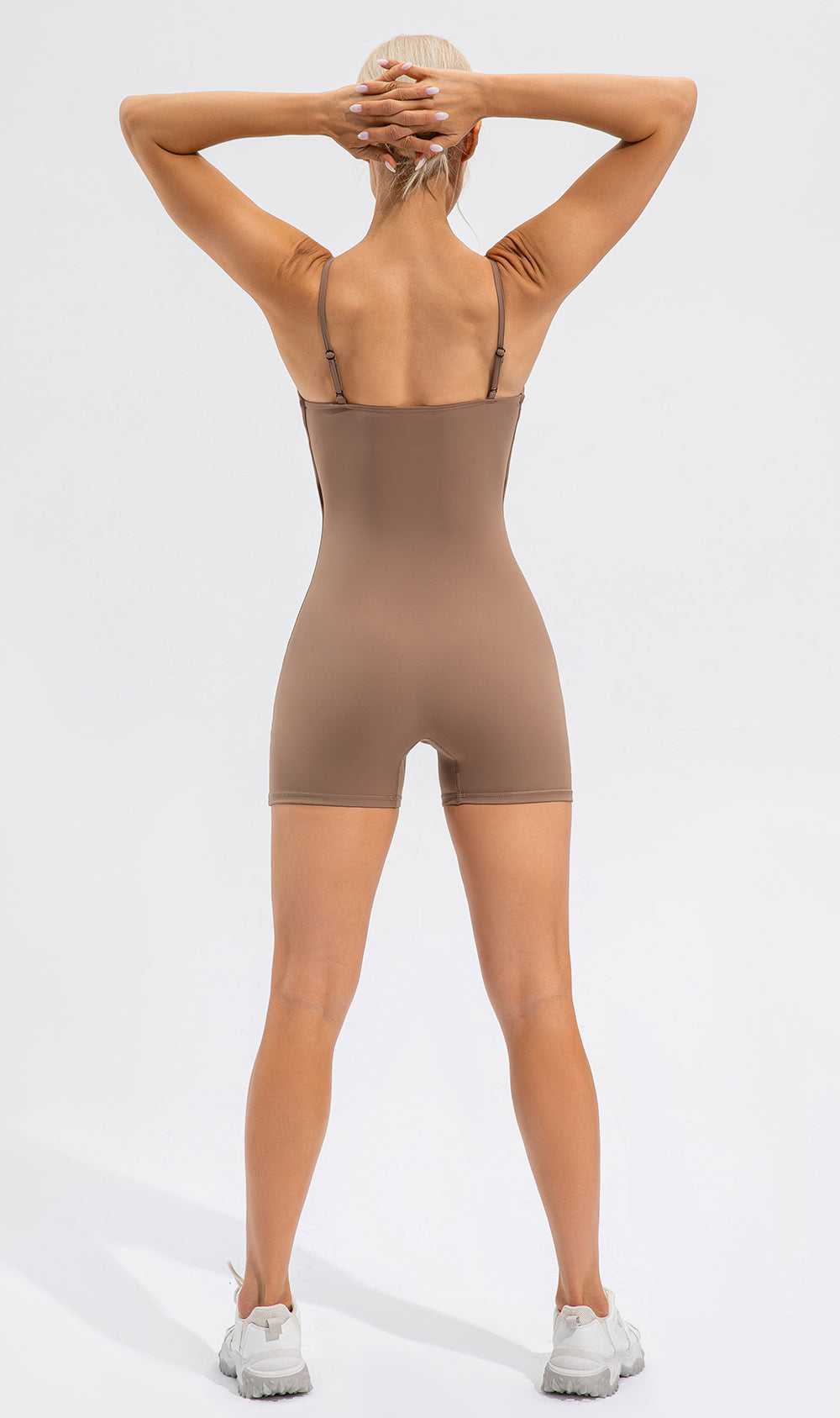 Seamless Sexy Peach Hip Yoga Bodysuit Quick Drying Fitness Sports Back Shaping Air Yoga Clothes One Piece