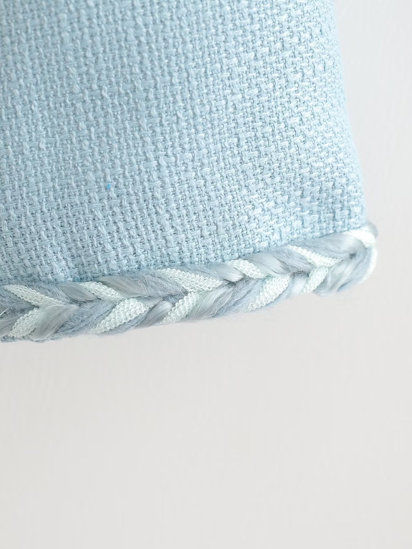 Tweed Coat for Women Spring Elegant Three Dimensional Ribbon Chanel Jacket Top