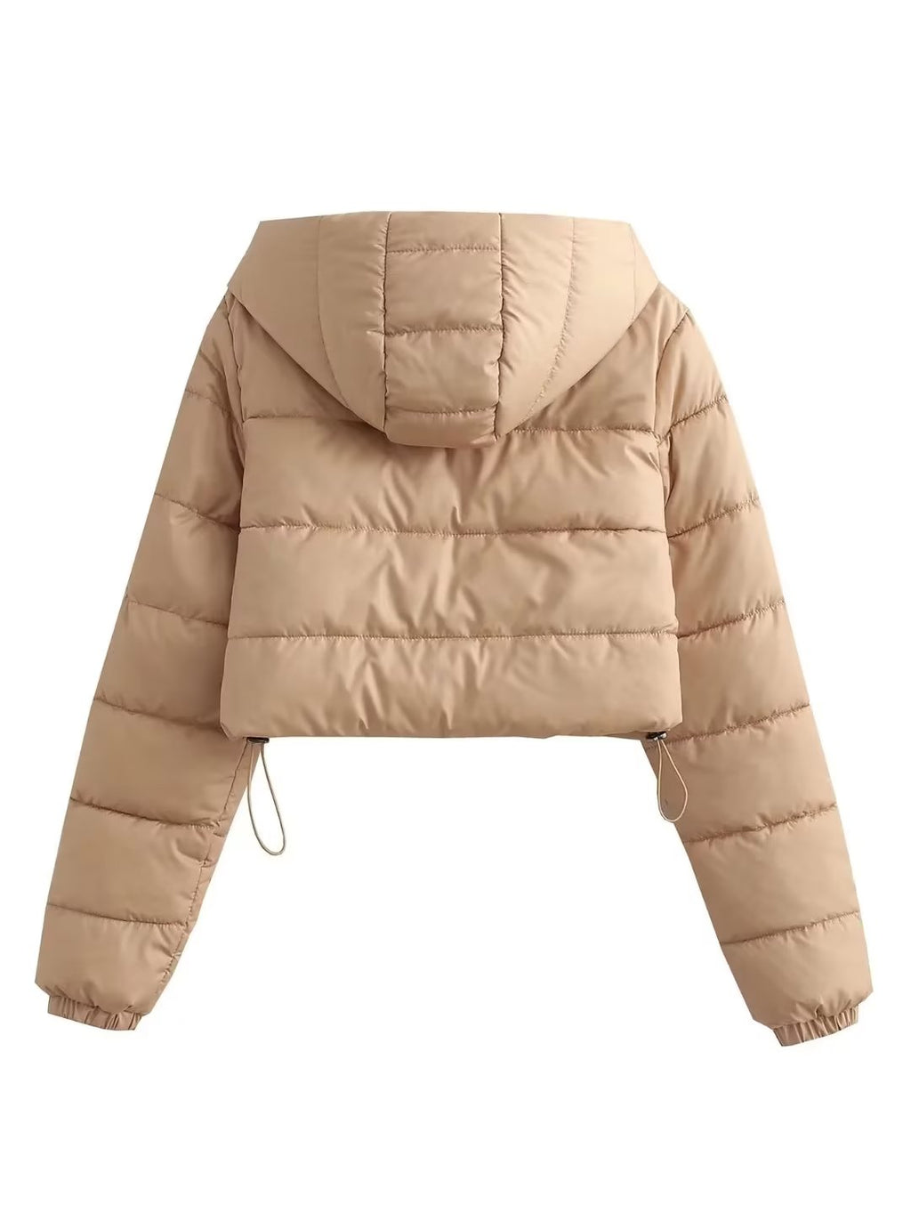 Autumn Women Clothing Urban Casual Short Hooded Cotton Coat Jacket Women