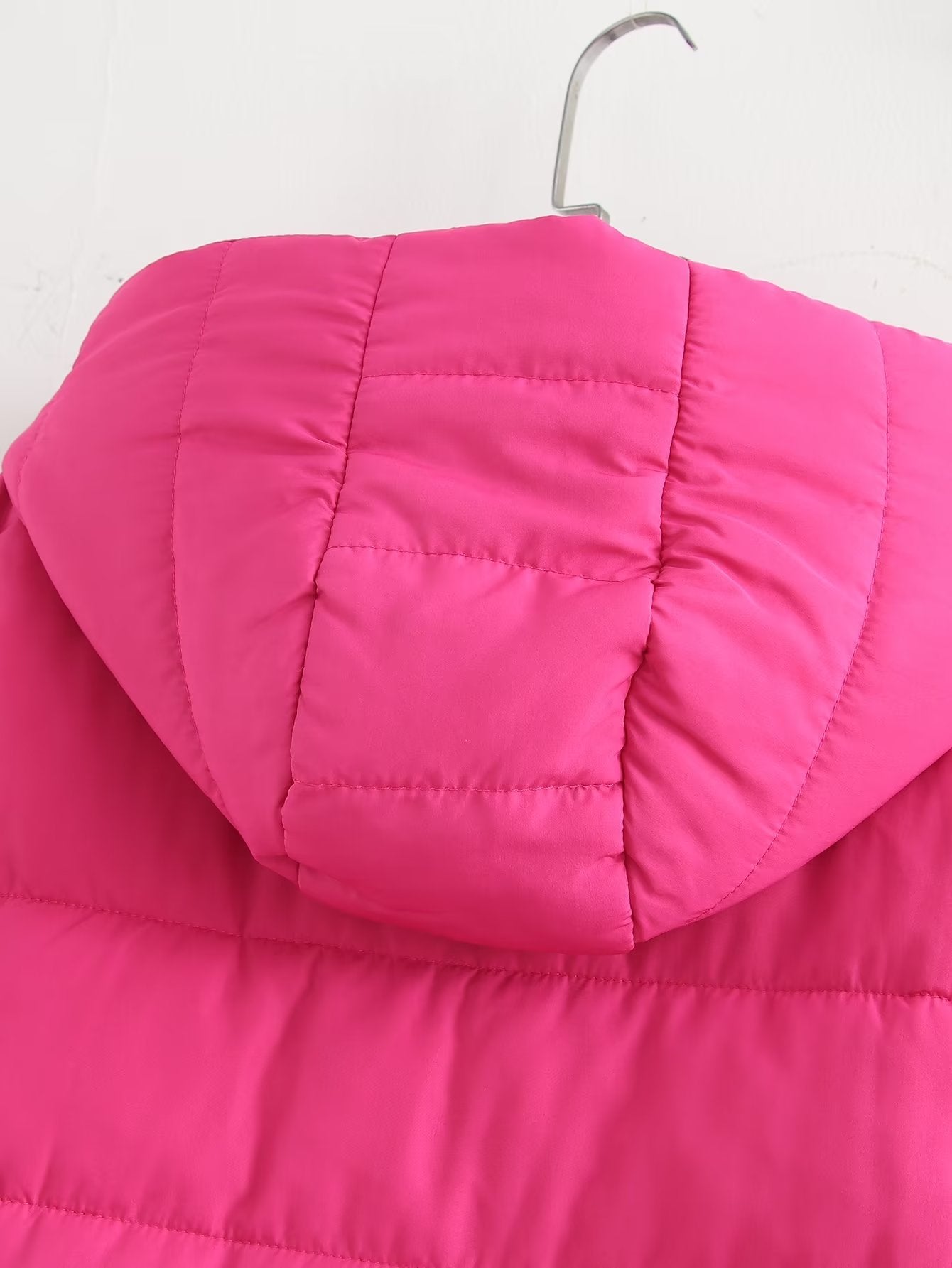 Autumn Women Clothing Urban Casual Short Hooded Cotton Coat Jacket Women