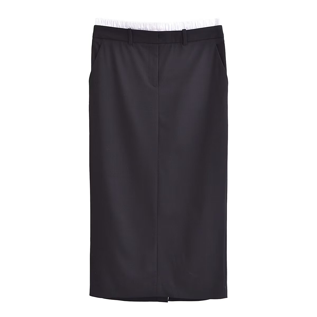 Ropa de otoño para mujer, calzoncillos bóxer, falda tubo con cintura