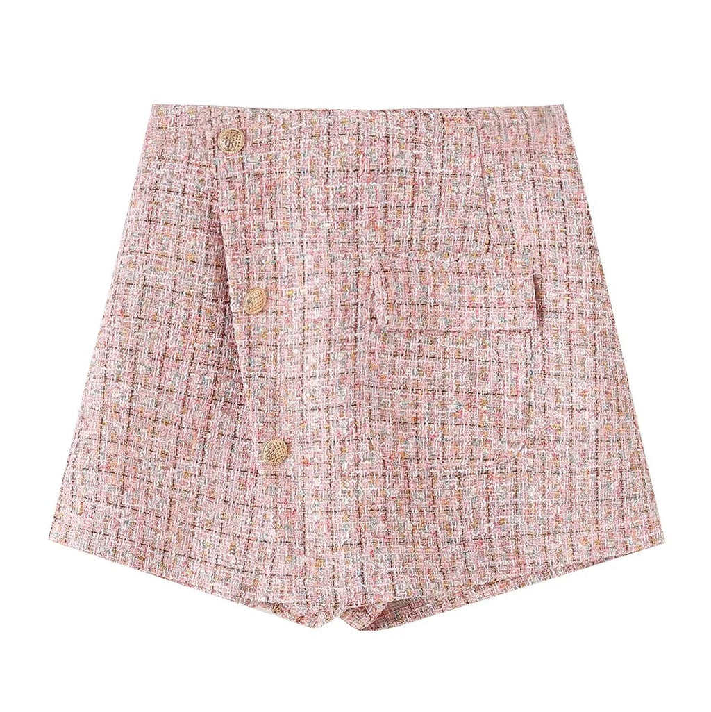 South Korea Dongdaemun Spring Summer High Waist Slimming Classic Split Sheath A line Skirt Ladies