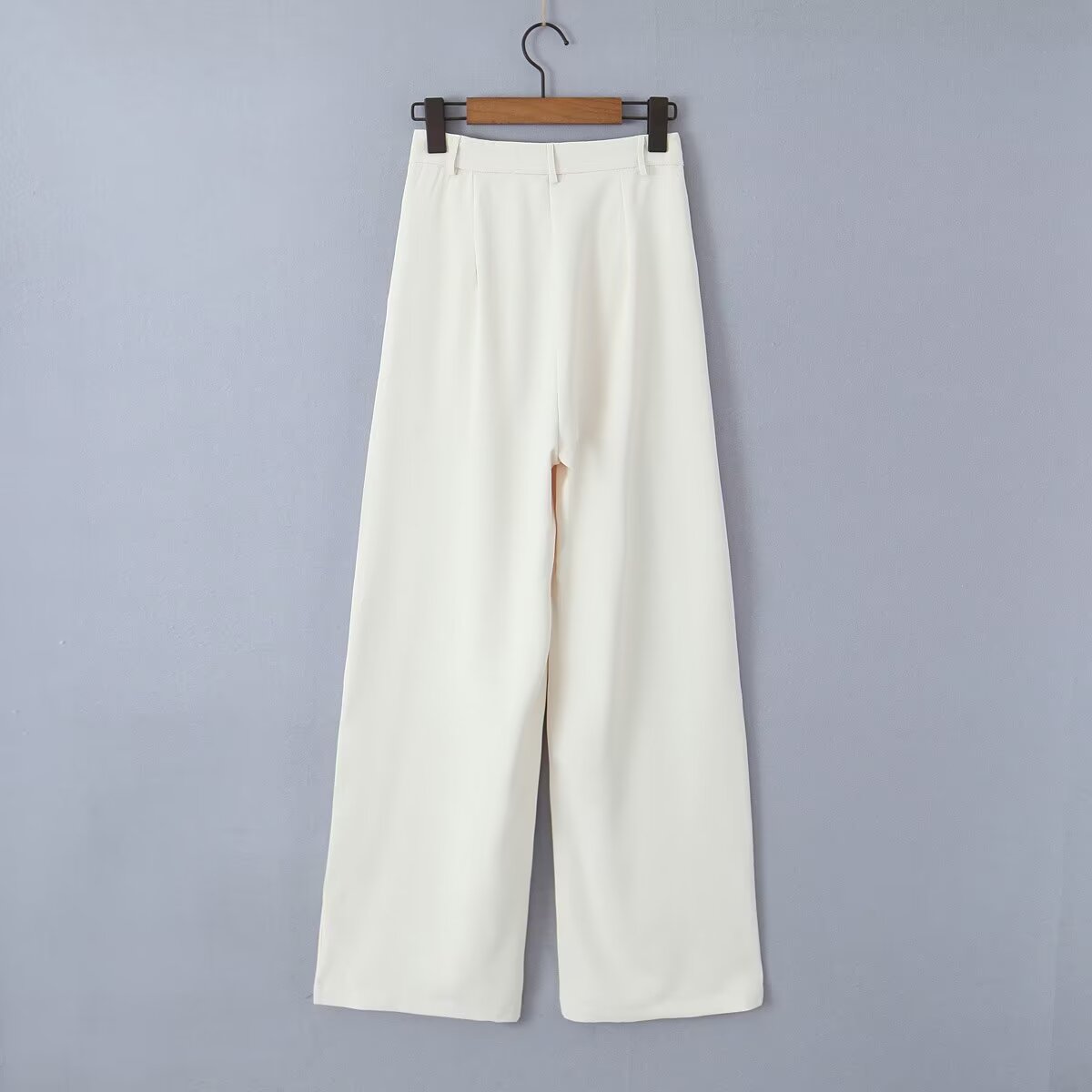 Narrow Work Pant Wide Leg Pants for Women Early Spring Sexy High Waist Loose Casual Draped Mop Trousers