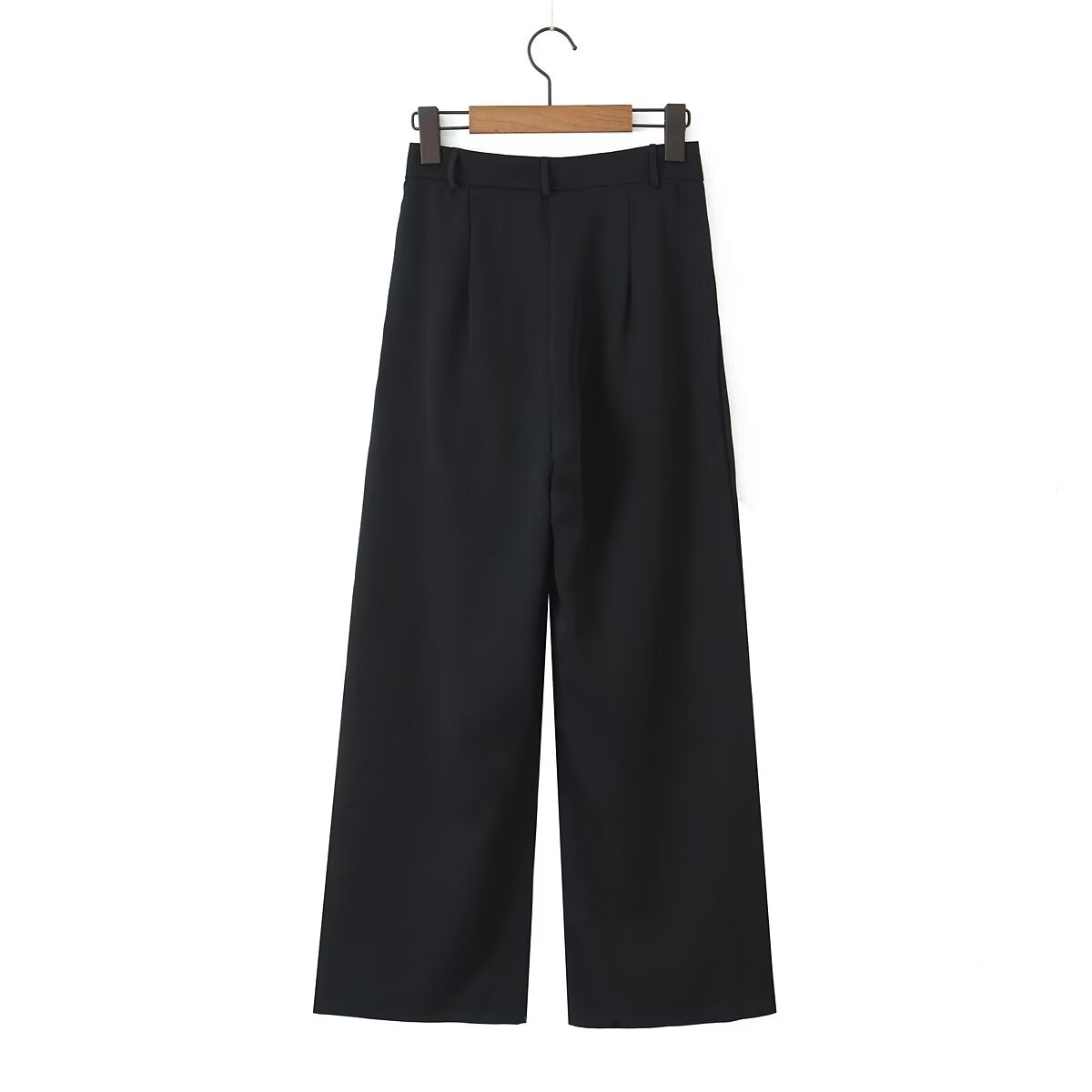 Narrow Work Pant Wide Leg Pants for Women Early Spring Sexy High Waist Loose Casual Draped Mop Trousers