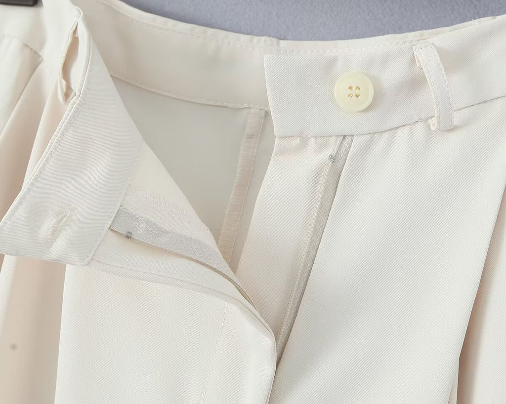 Narrow Work Pant Wide Leg Pants for Women Early Spring Sexy High Waist Loose Casual Draped Mop Trousers