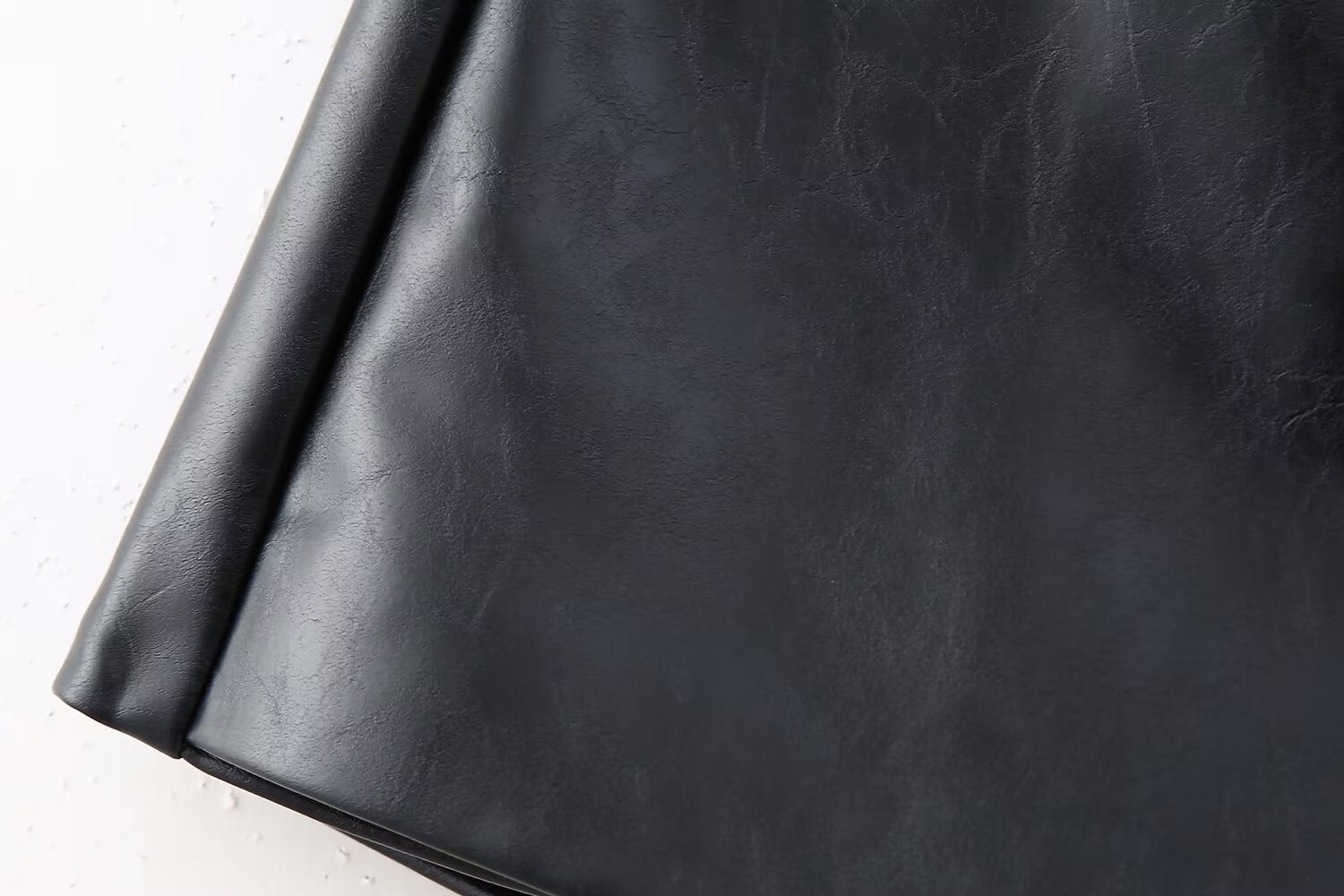 Goods Spring Faux Leather Belt Skirt Chic