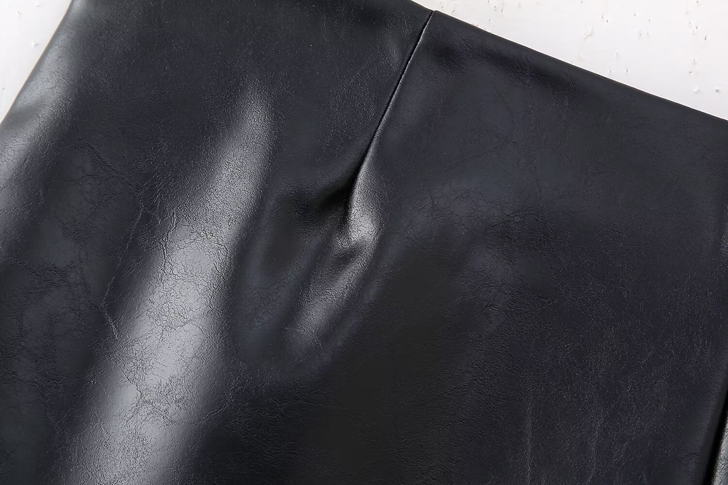 Goods Spring Faux Leather Belt Skirt Chic