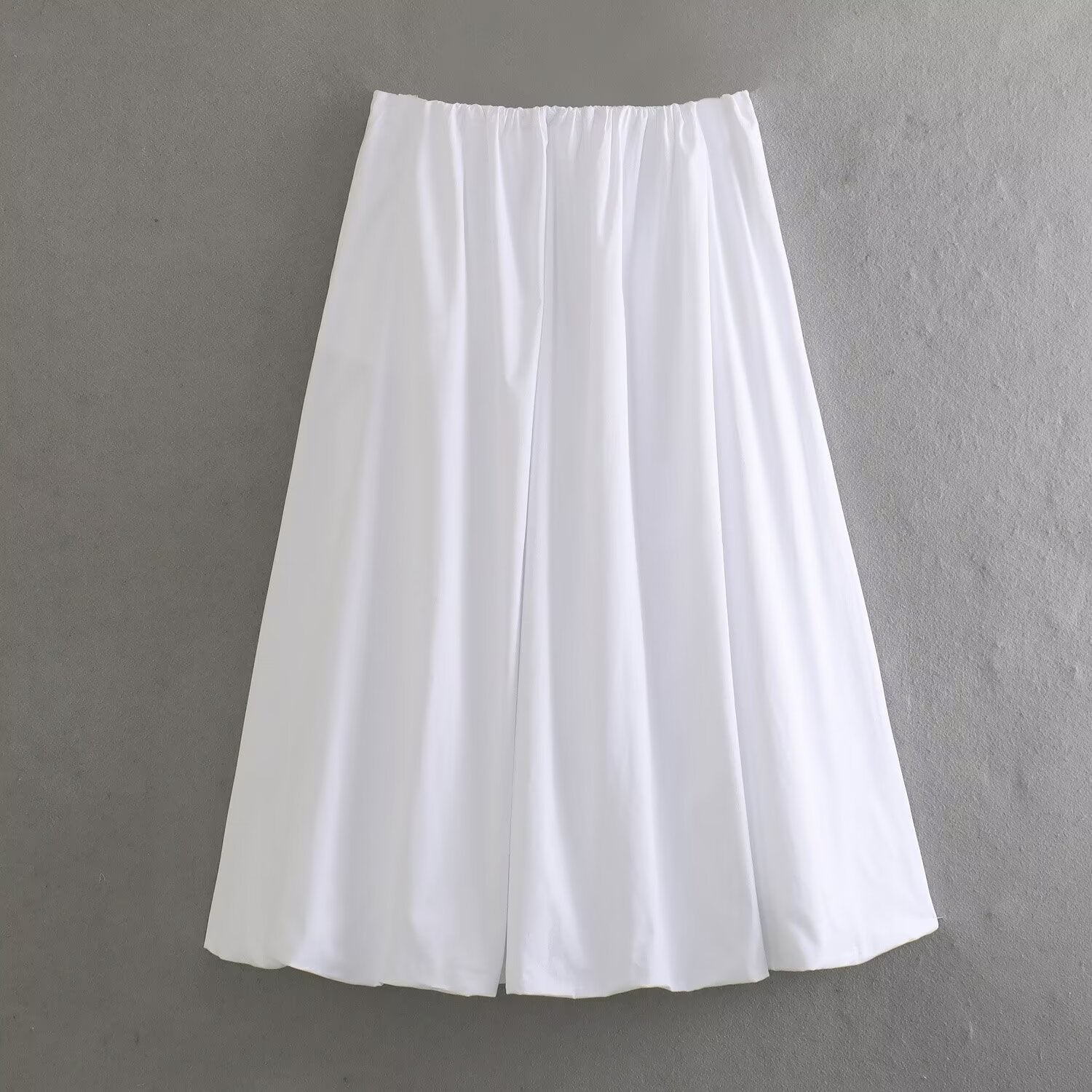 Winter Women Clothing Casual All Match Cotton Twill Loose Midi Dress