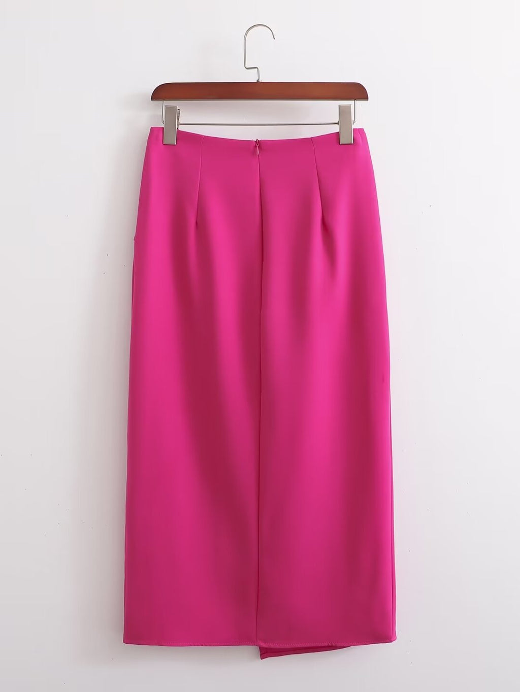 Summer Niche Solid Color Slim Fit Slimming Skirt
