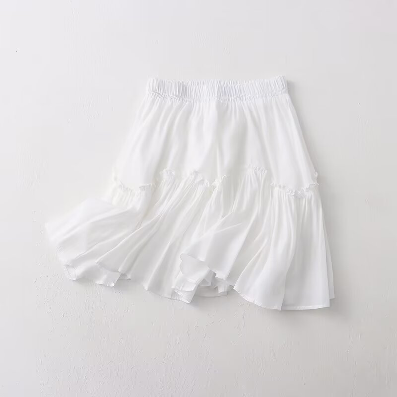 Summer Elastic Waist Skirt Women Skirt Pants