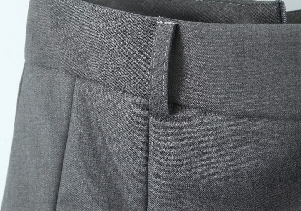 Spring Black High Waist Slimming Skirt Pleated Skirt Skirt Women