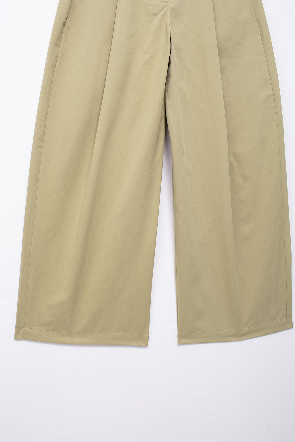 Summer Women Clothing Street Casual Mid Rise Pants Tight Leg Pleated Pants