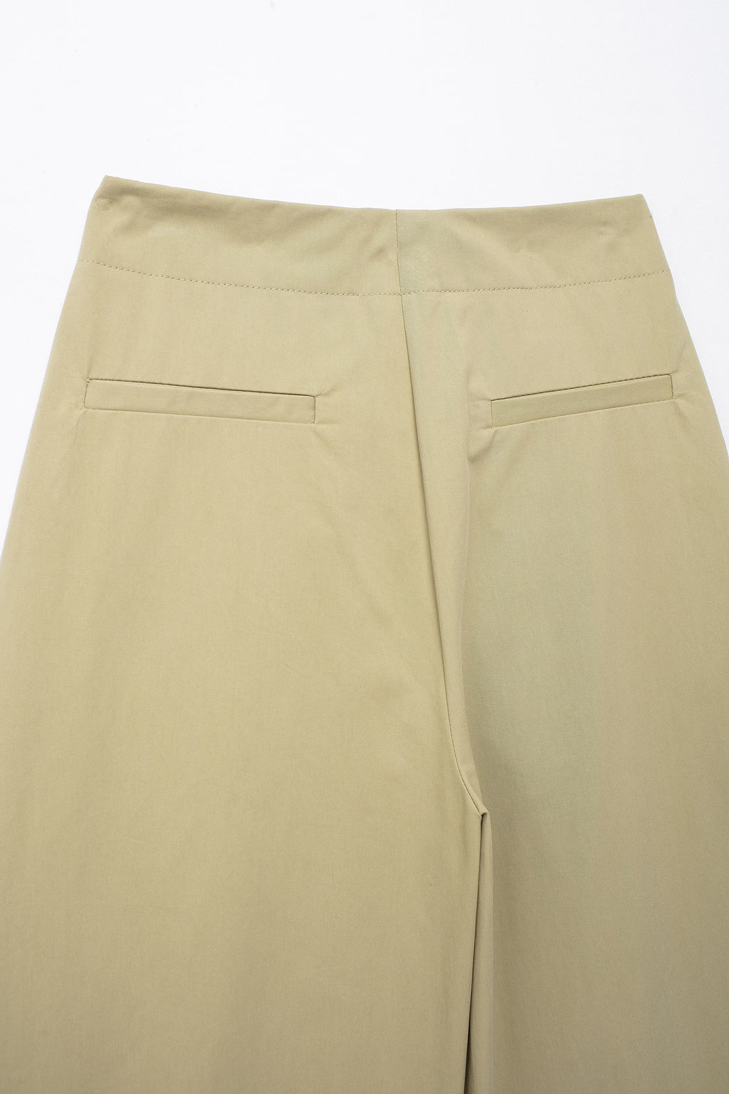 Summer Women Clothing Street Casual Mid Rise Pants Tight Leg Pleated Pants