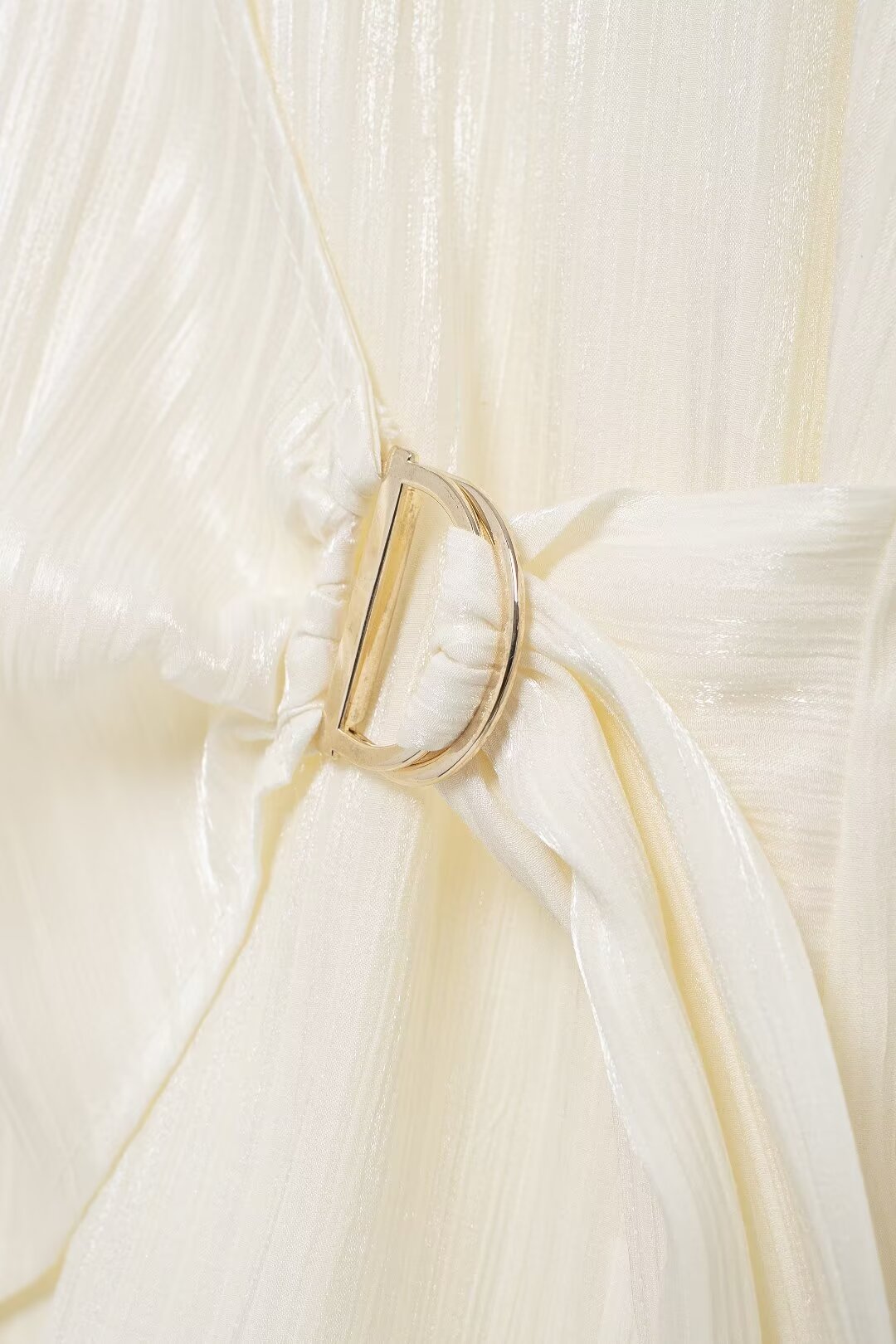 Summer Women Clothing Elegant Slightly Mature Bright Fabric Double Breasted Long Sleeve Shirt