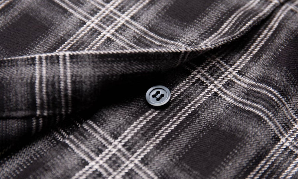 Women Plaid Shirt Long Sleeve Loose Polo Collar Coat Top