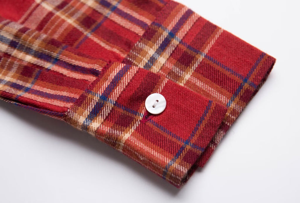 Women Plaid Long Sleeved Shirt Spring Autumn Shirts