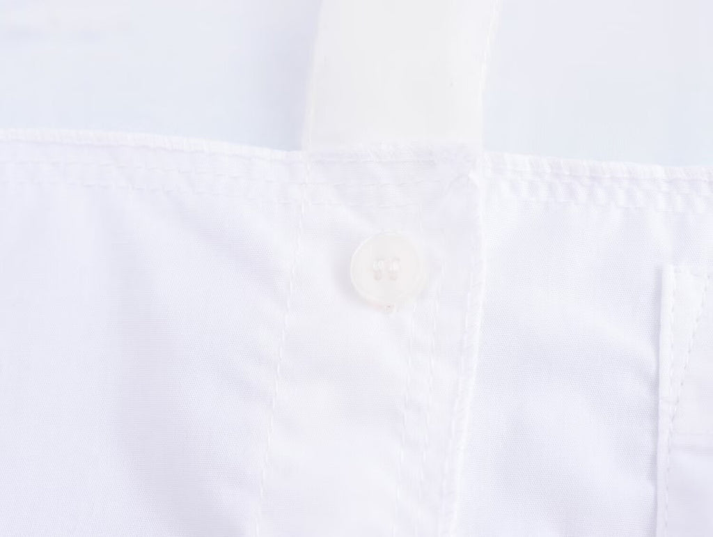 Women Solid Color Transparent Long Sleeve Loose Casual Shirt