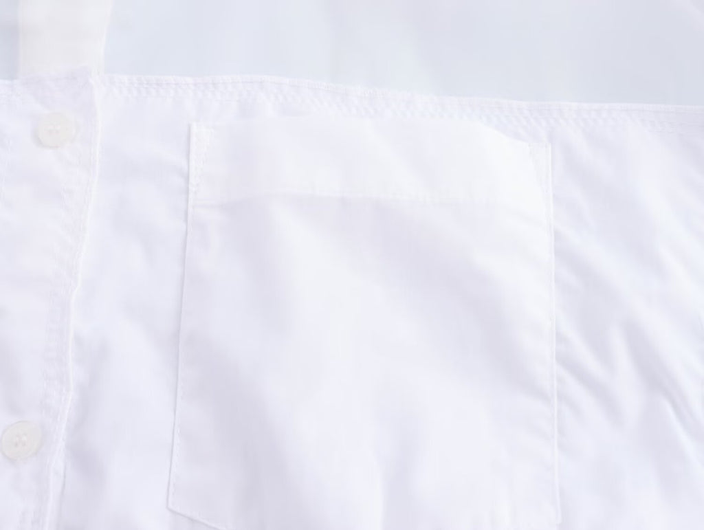 Women Solid Color Transparent Long Sleeve Loose Casual Shirt