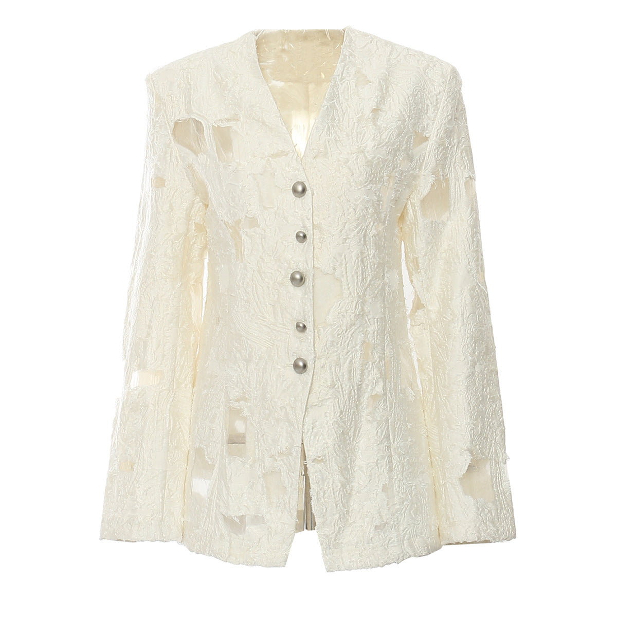 Early Autumn Freehand Jacquard High Quality Women Clothing Jacket