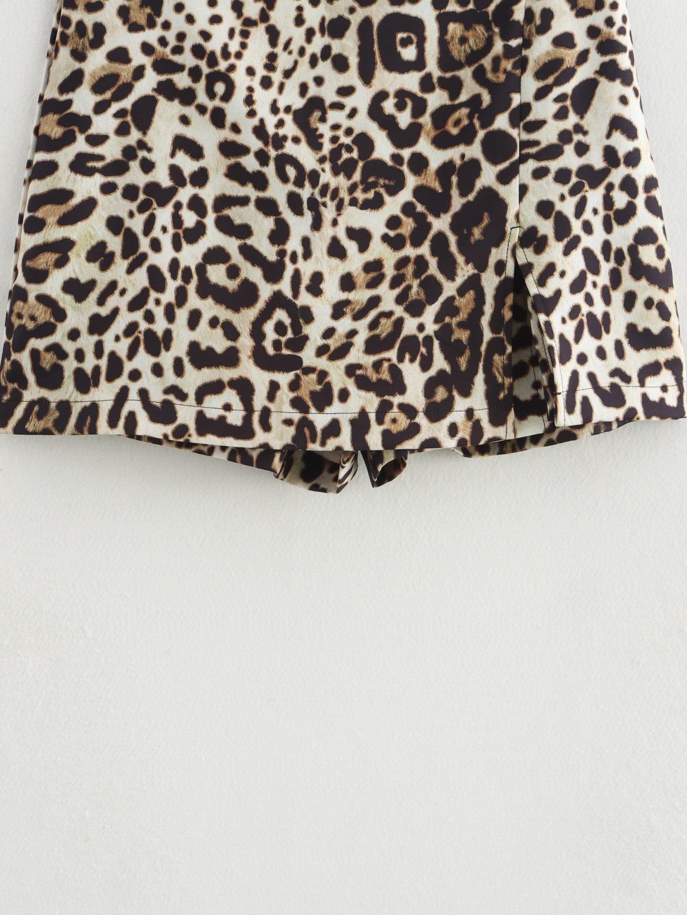 Autumn Women Street Design Culottes Animal Pattern Skirt