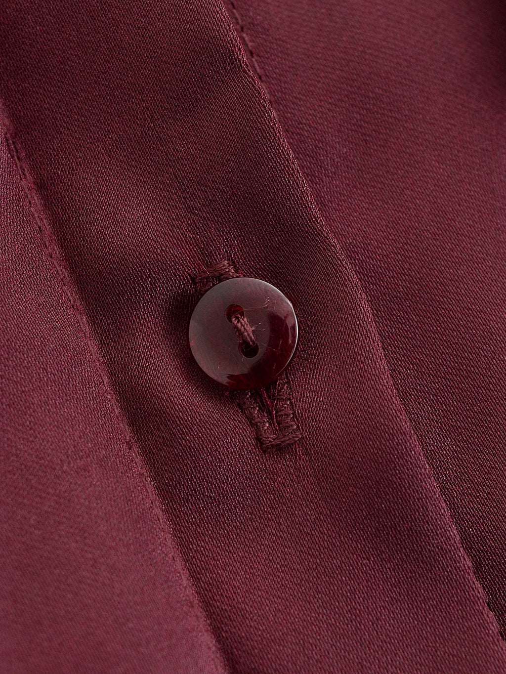 Women Clothing Spring Street Casual Pocket Satin Shirt