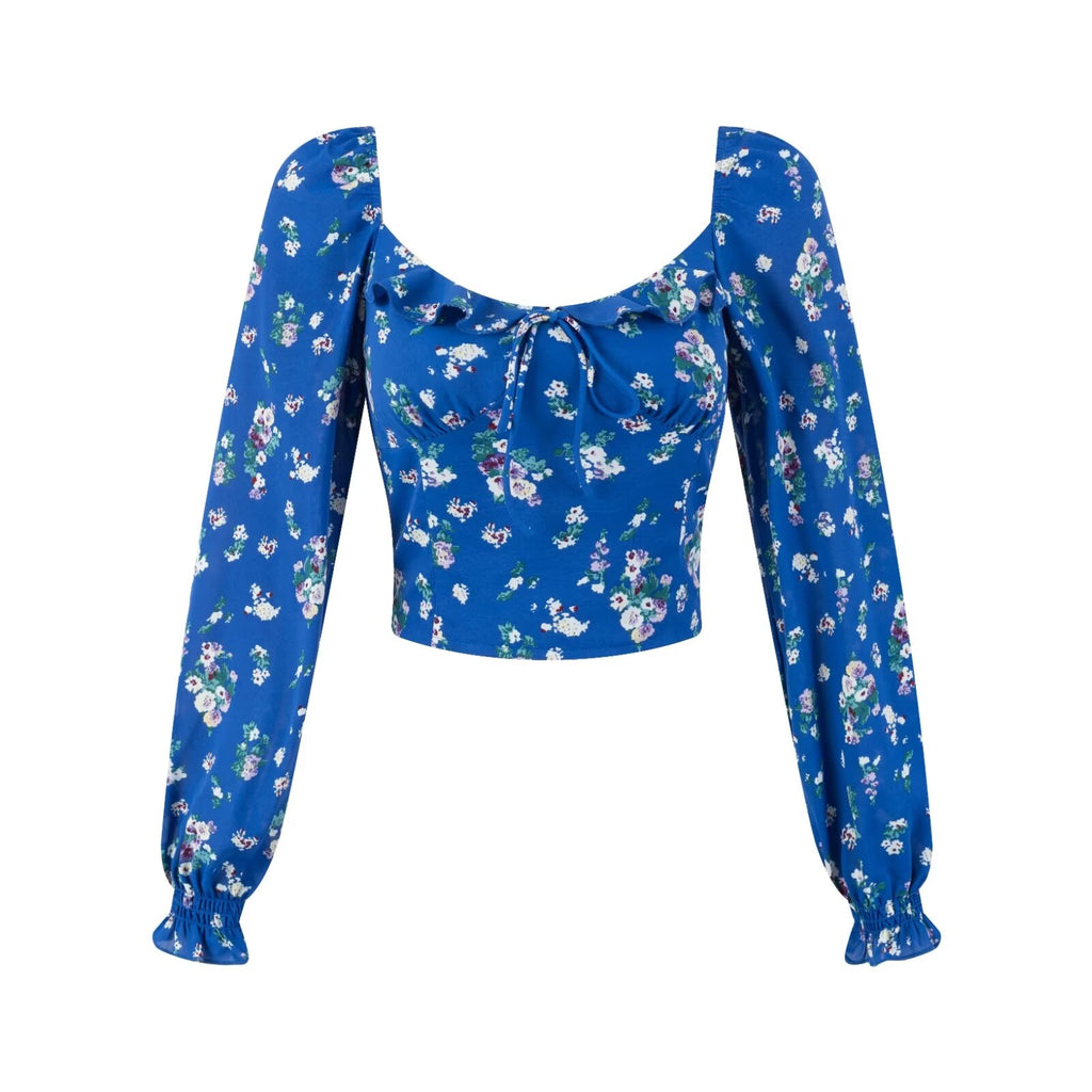 Summer Women Sexy off Shoulder Long Sleeve Vacation Casual Slim Fit Long Sleeve Shirt