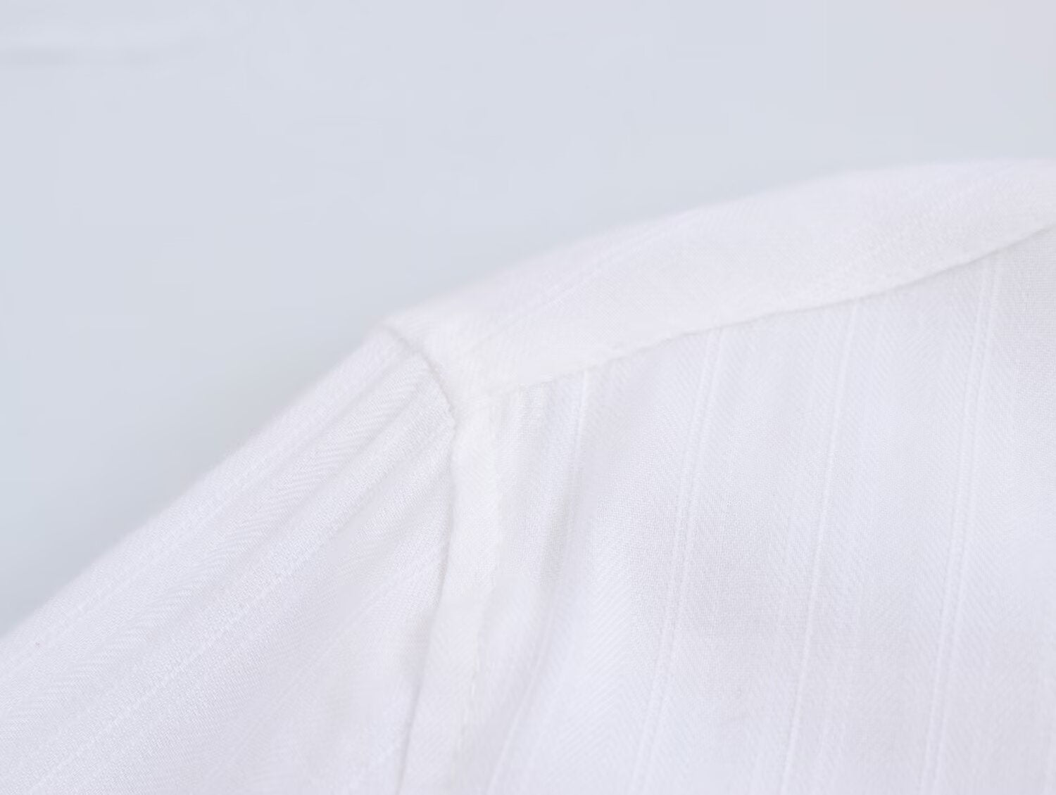 Women All Match Texture Minimalist Long Sleeve Collared Shirt