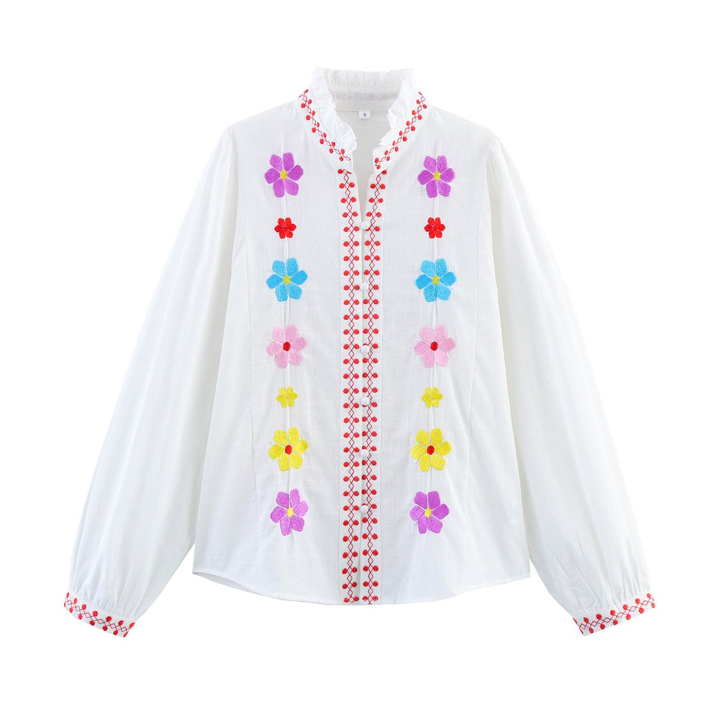Women Embroidered Shirt