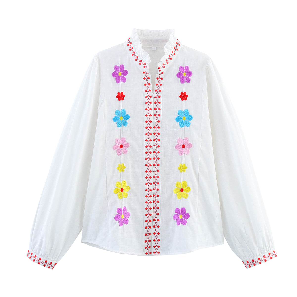 Women Embroidered Shirt