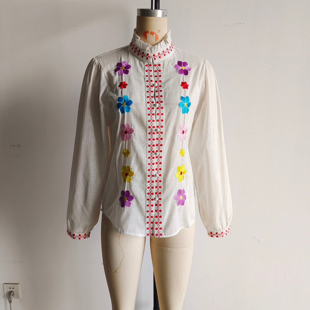 Women Embroidered Shirt