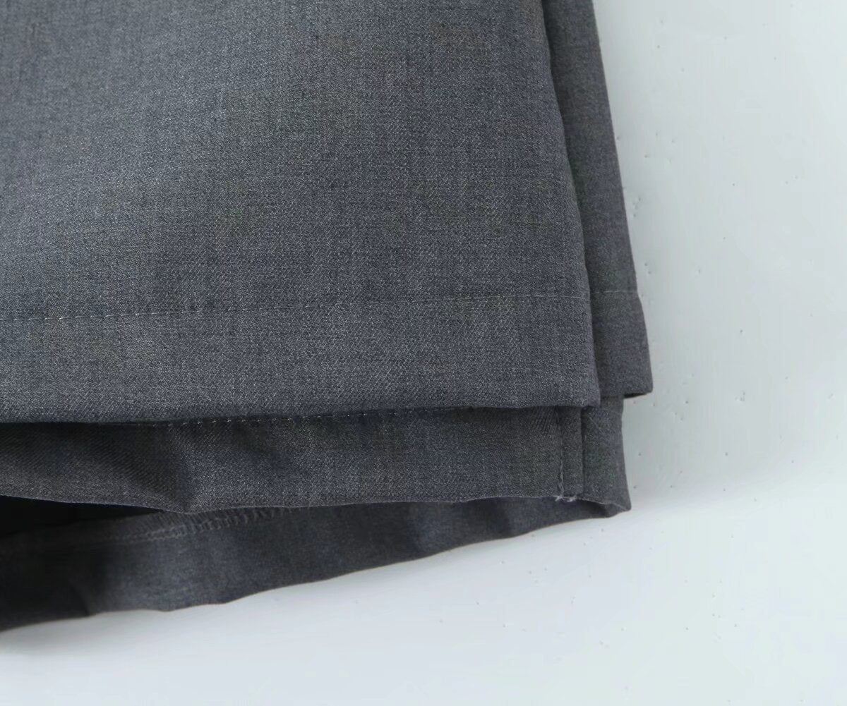 Sexy V Waist Skirt Low Waist Anti Exposure Sheath A line Skirt Pants