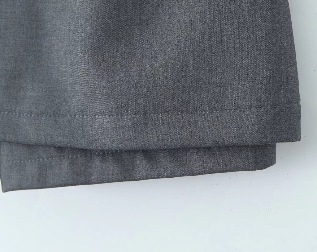 Sexy V Waist Skirt Low Waist Anti Exposure Sheath A line Skirt Pants