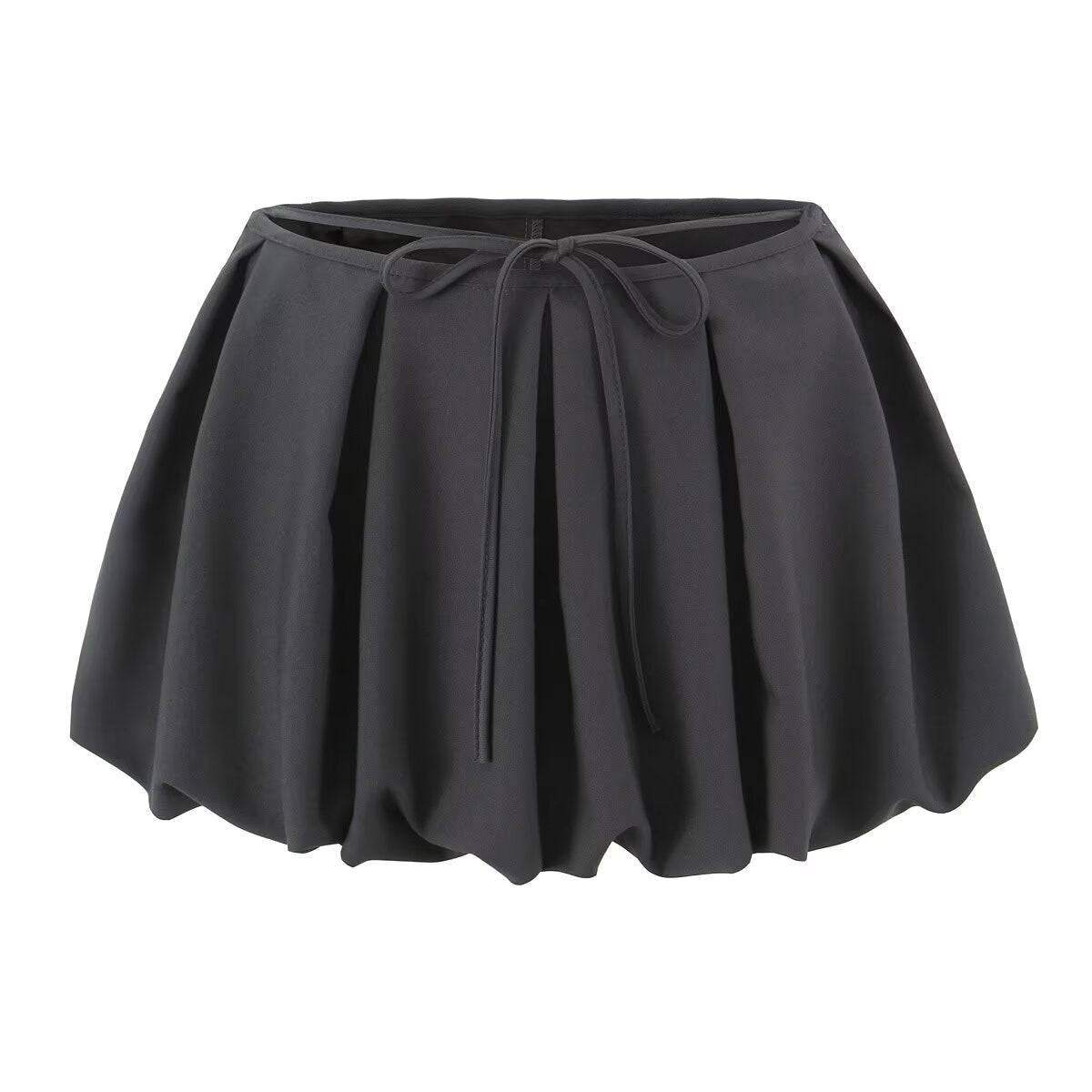 Spring Sexy Sweet Sexy Low Waist Lace up Bud Skirt Short Pantskirt Skirt