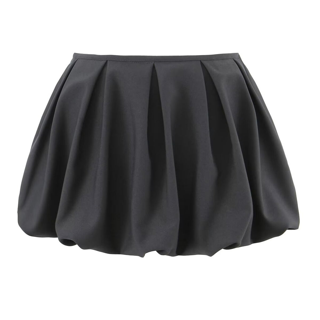 Spring Sexy Sweet Sexy Low Waist Lace up Bud Skirt Short Pantskirt Skirt