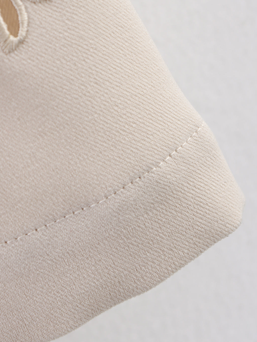 Plant Floral Hollow Out Cutout Laser Positioning Embroidery Low Waist Bell Bottom Pants