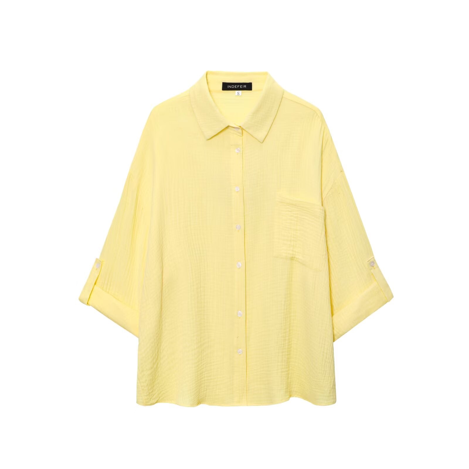 Summer Women Gauze Casual Lazy Shirt